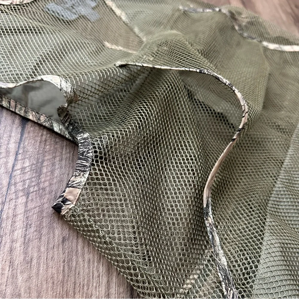 Cabela’s Herter’s Mesh lightweight Hunting Fishing Vest Men’s Size S Camo Green